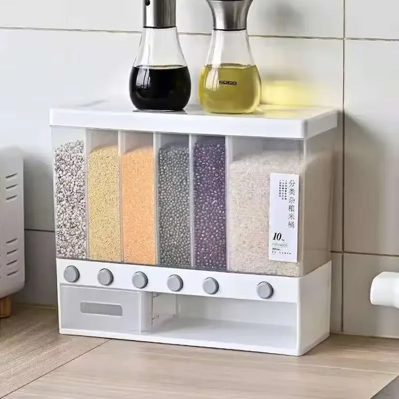 Multi Section Grain Dispenser