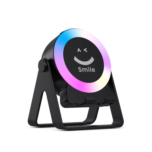 Smile RGB LED Emoji Light – Colorful Mood Lamp for Desk & Room
