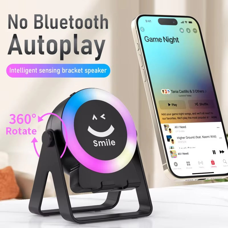 Smile RGB LED Emoji Light – Colorful Mood Lamp for Desk & Room